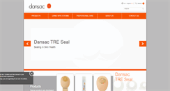 Desktop Screenshot of dansac.co.uk